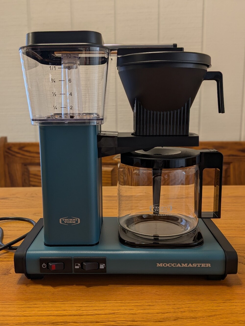 Moccamaster KBGV Select Ocean Blue Coffee Maker